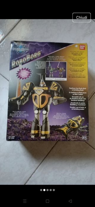 RoboBorg Deluxe Transforming bandai 1997