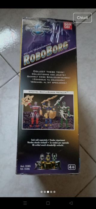 RoboBorg Deluxe Transforming bandai 1997