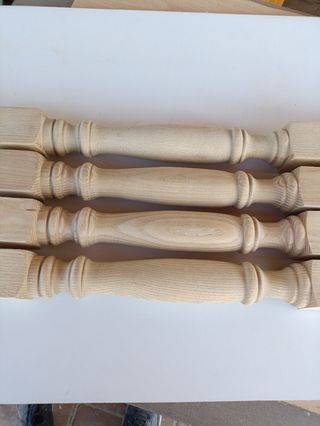 Patas madera para mesa 