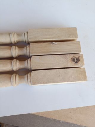 Patas madera para mesa 