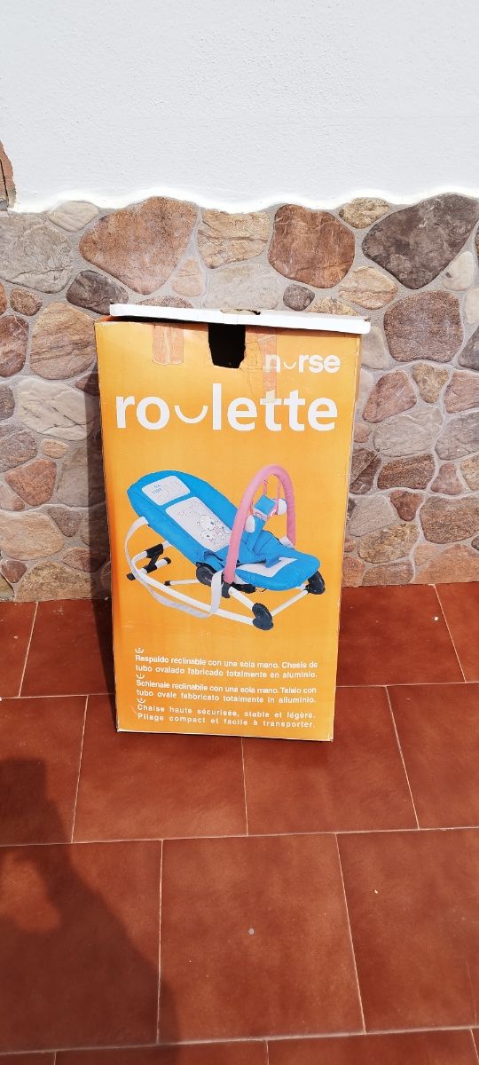 Mecedora norse con su caja