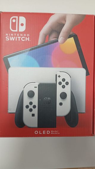 Nintendo Switch modelo oled (Blanca)