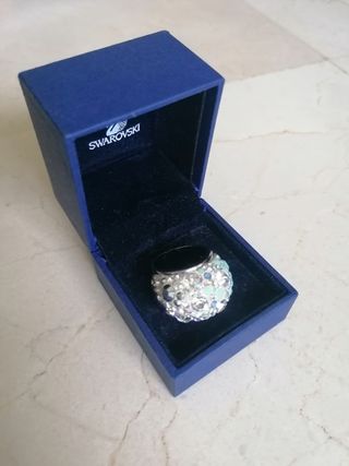 Anillo bimaterial Swarovski 