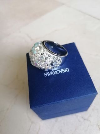 Anillo bimaterial Swarovski 