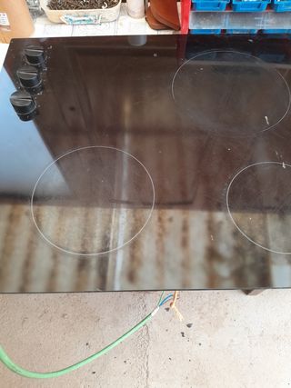 Vitrocerámica de tres fuegos