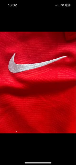 Polo Nike Dri-FIT rojo - Talla 20