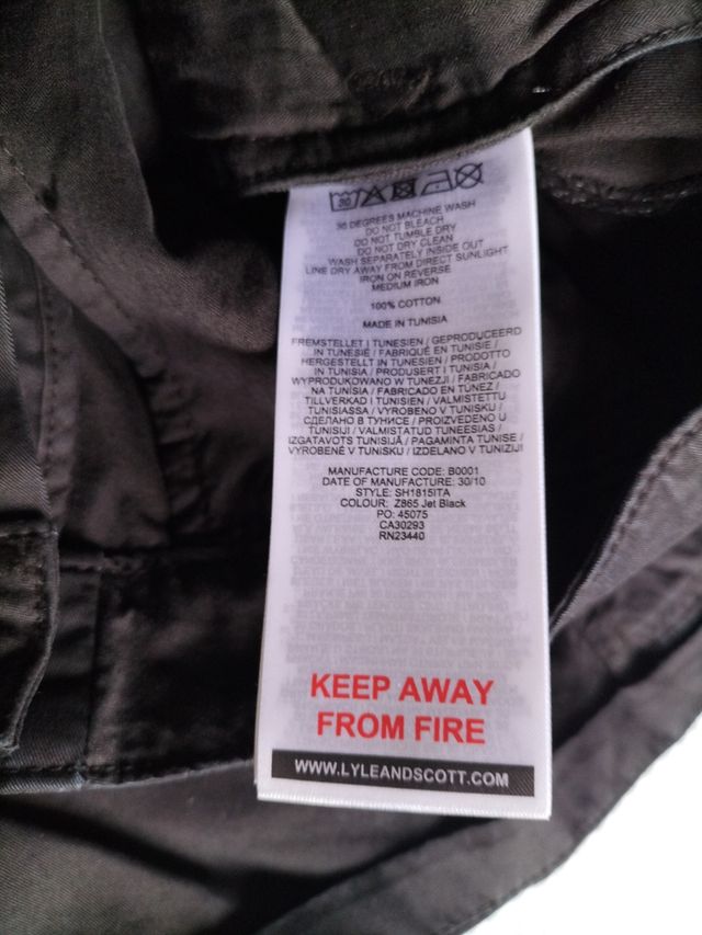 Shorts Lyle & Scott talla 40