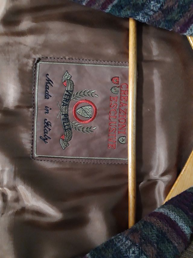 Giaccone scamosciato marrone Creazioni Esclusive