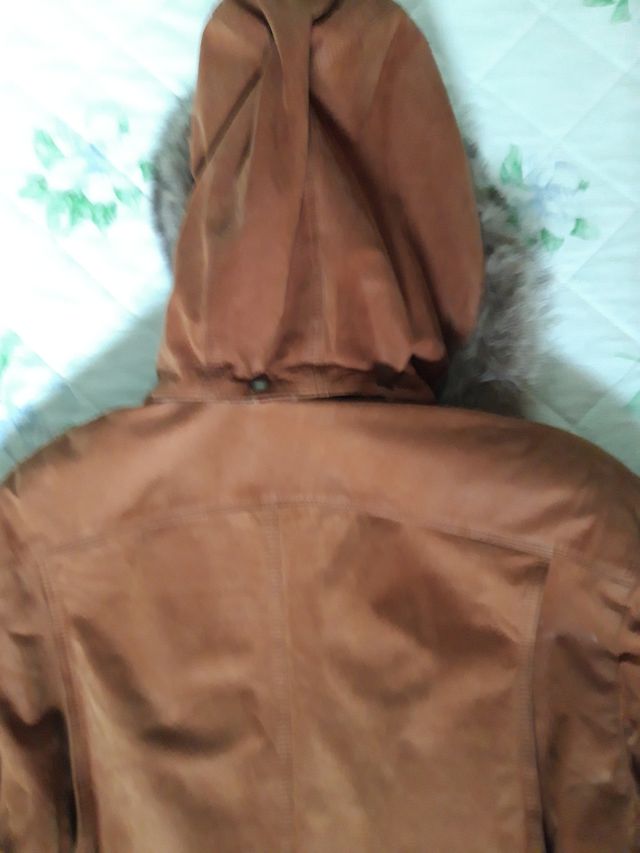 Giaccone scamosciato marrone Creazioni Esclusive