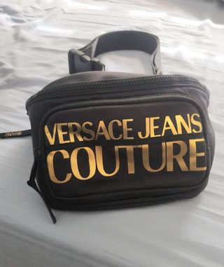 Riñonera / bolso Versace Jeans Couture Negra