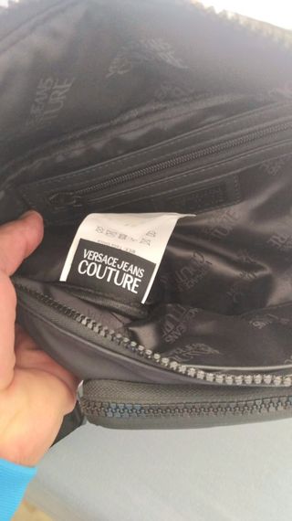 Riñonera / bolso Versace Jeans Couture Negra