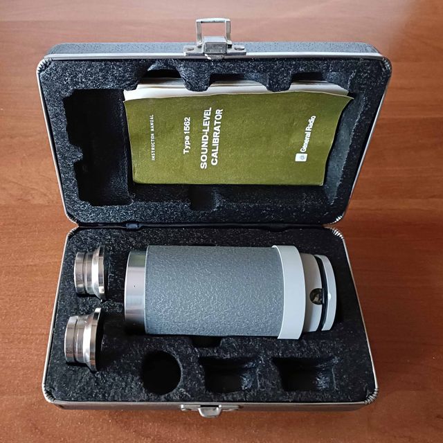 Sonómetro - calibrador General Radio 1562 de 1971