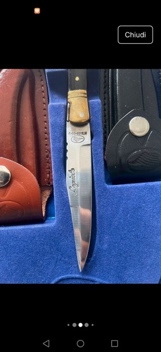 Cofanetto 3 coltelli Laguiole confezione lusso