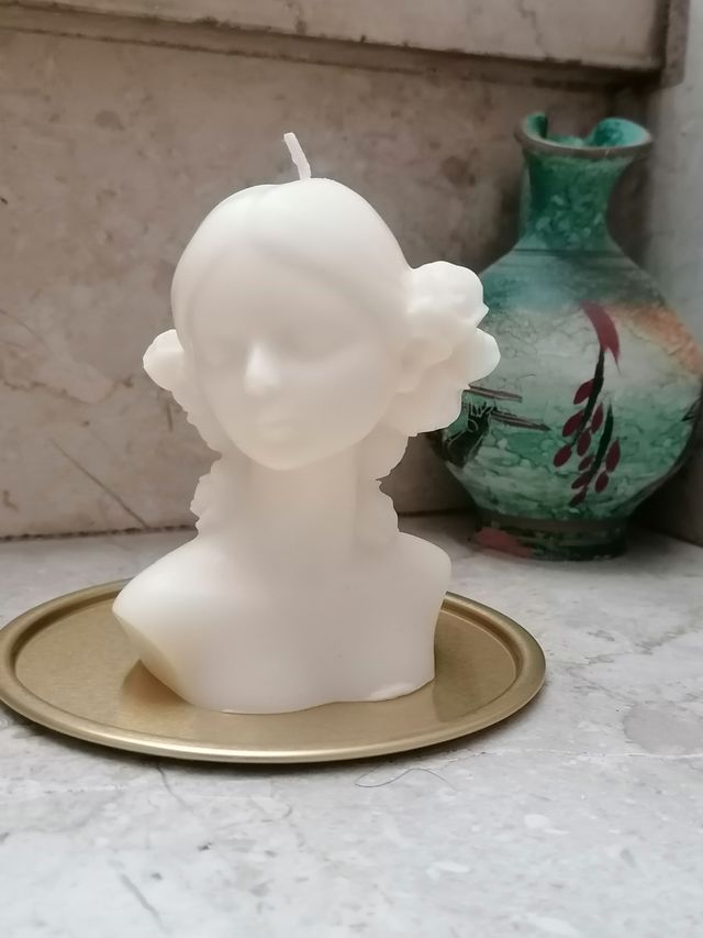 Candela cera di soia "Dama"