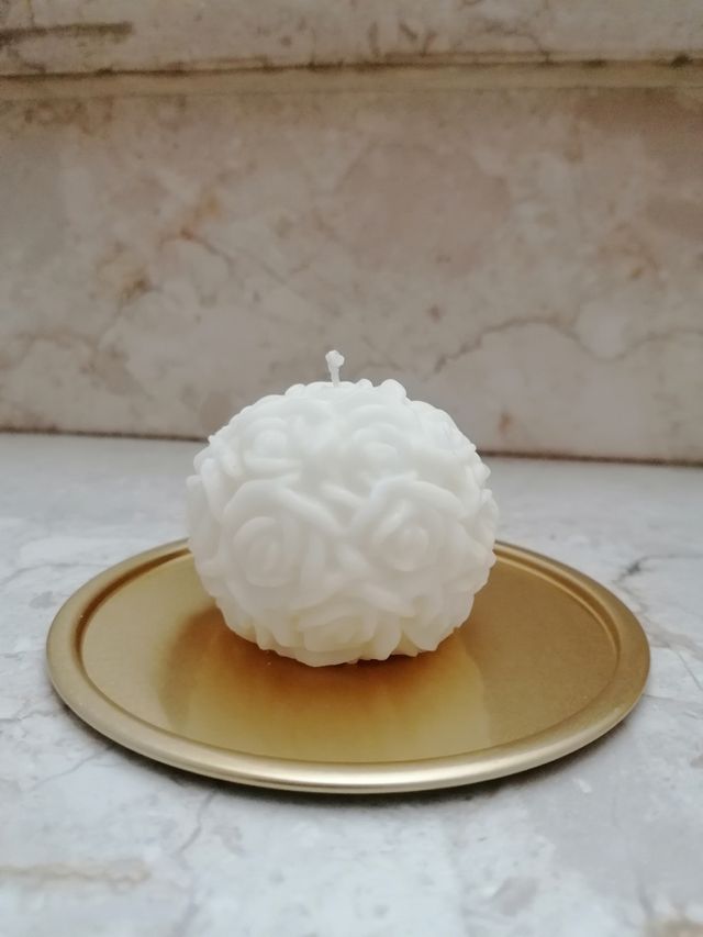 Candela in cera di soia "Roses"