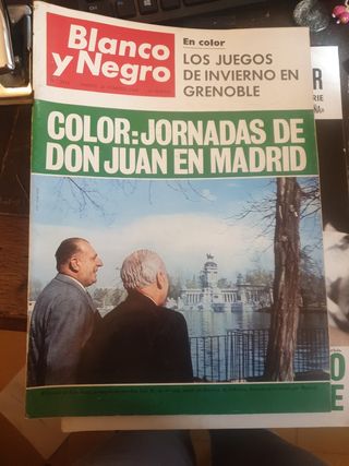 3 Revista blanco y negro 3 ejemplares 1968