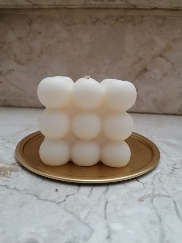 Candela in cera di soia "Pearl Box"