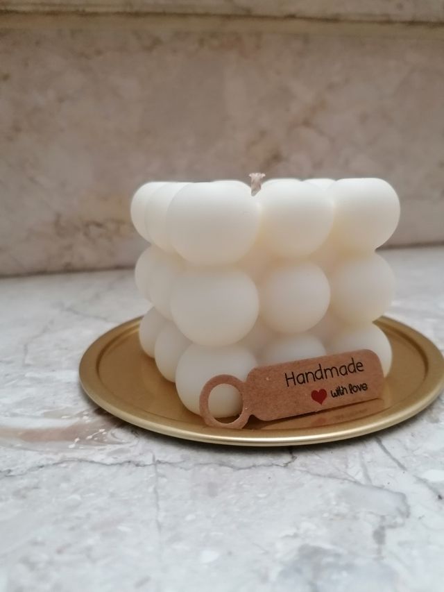 Candela in cera di soia "Pearl Box"