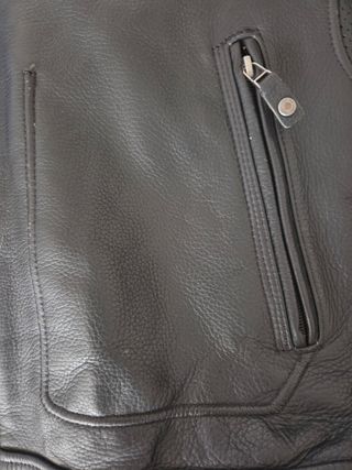 CHAQUETA MOTO CUERO MARCA REV'IT! TALLA "50"