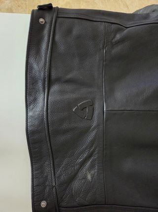 CHAQUETA MOTO CUERO MARCA REV'IT! TALLA "50"