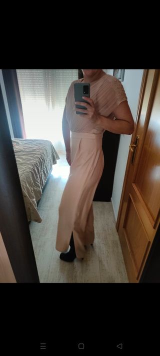 Mono fiesta rosa talla S