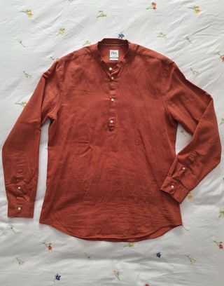 Camisa Verano Arcilla ZARA