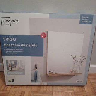 Espejo Pared LIVARNO CORFU 50x60cm