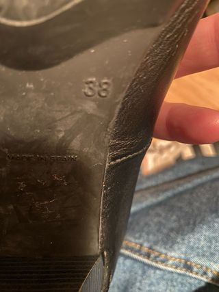 Tacones salon T38 negros