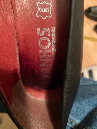 Tacones salon T38 negros