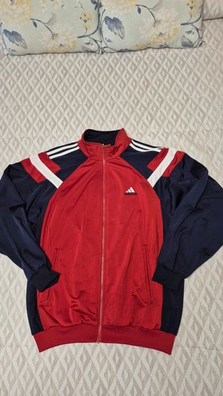 Chaqueta Adidas Vintage Rojo-Azul