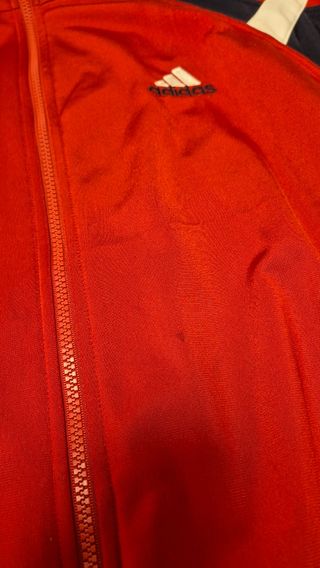 Chaqueta Adidas Vintage Rojo-Azul