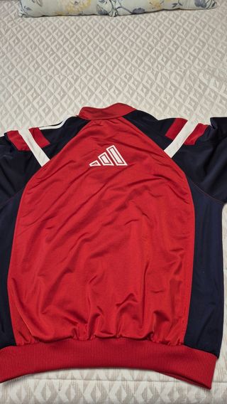 Chaqueta Adidas Vintage Rojo-Azul