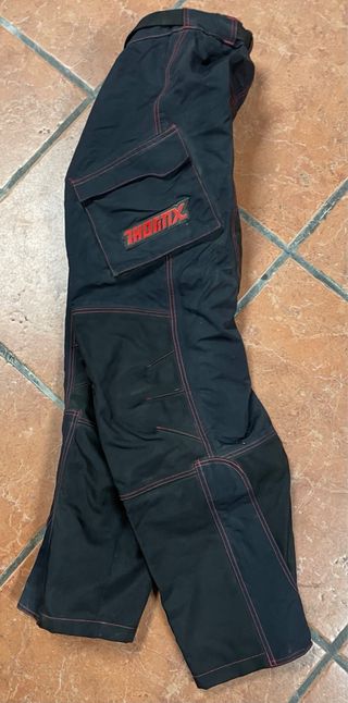 Cazadora moto Thomax - roja y gris