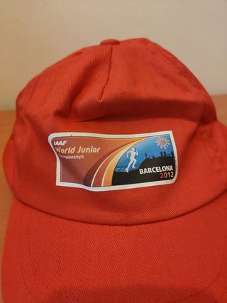 Gorra IAAF World Junior Championships Barcelona 12