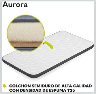 Minicuna Lionelo Aurora - Gris