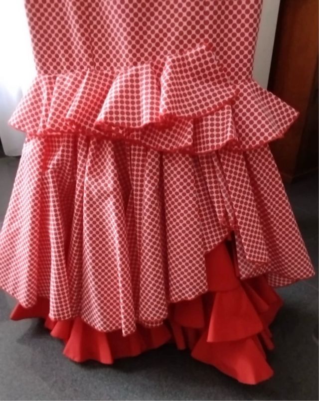 Falda de flamenca de niña