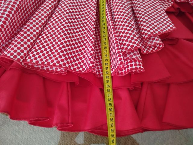 Falda de flamenca de niña