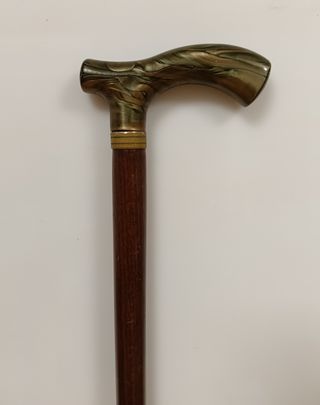 Bastón madera - empuñadura elegante
