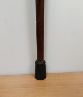 Bastón madera - empuñadura elegante