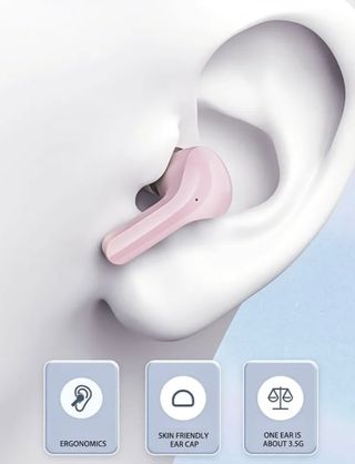 Auricolari Bluetooth rosa