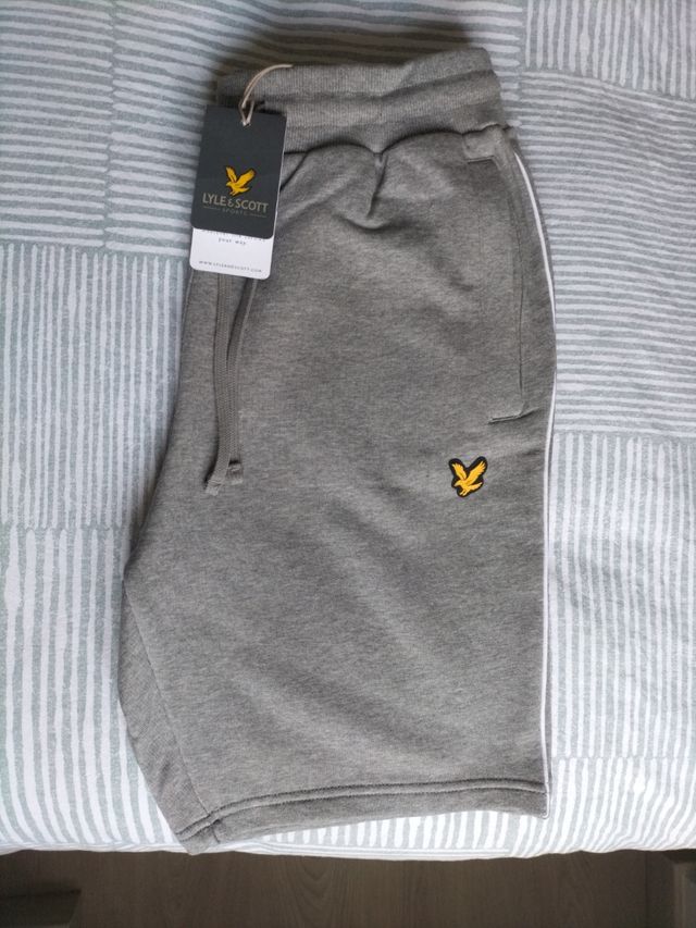 Shorts Lyle & Scott Gris Talla S