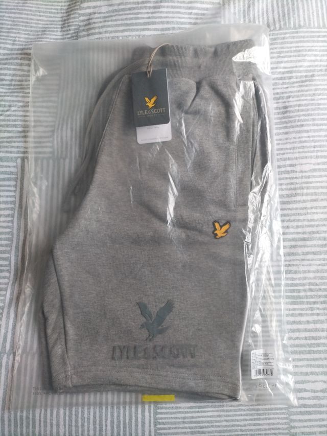 Shorts Lyle & Scott Gris Talla S