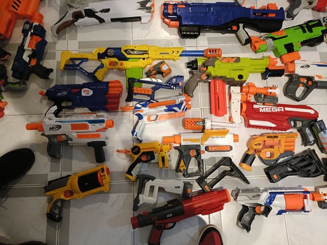 Nerf: Mega y más - Colección