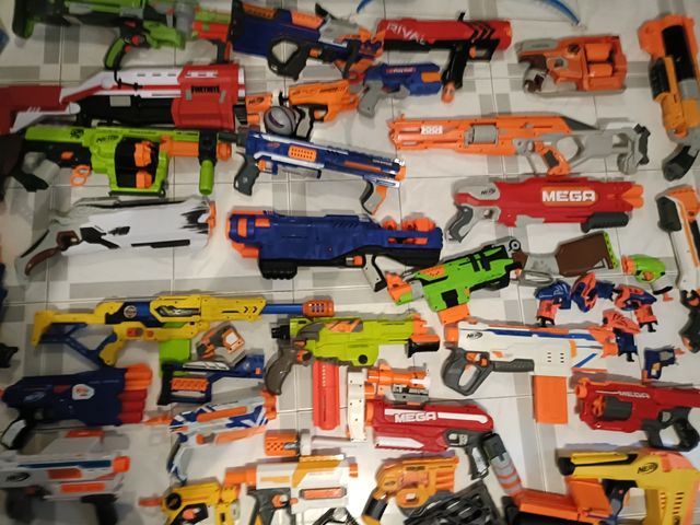 Nerf: Mega y más - Colección