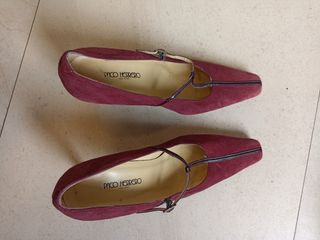 Zapatos Paco Herrero ante burdeos