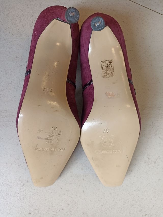 Zapatos Paco Herrero ante burdeos