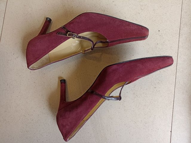 Zapatos Paco Herrero ante burdeos