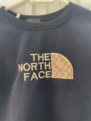 Sudadera Gucci x North Face. 