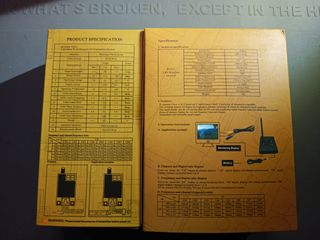 Transmissor/Receptor AV 5.8G - TS832/RC832