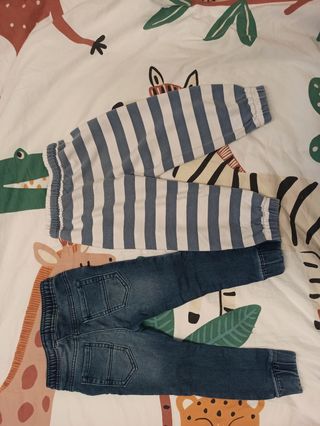 Pantaloni bimbo tg 98 - 2 pezzi